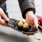 ⁦قالب صينية ريشة لصنع ديكورات المنزل بالجبس WFHM77⁩ - الصورة ⁦5⁩