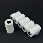 دستة 5 رول ورق حراري لماكينات بيع الكروت ونقاط بيع المصارف والطابعات الحرارية