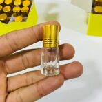 ⁦دستة عبوة عطر زجاجية فارغة رأس بطشة 12 عبوة حجم 3 / 6 / 12 مل⁩ - الصورة ⁦5⁩