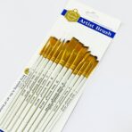 ⁦طقم فرش تلوين لؤلؤ 13 فرشة جميع الزوايا من Keep Smiling⁩ - الصورة ⁦3⁩