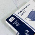 ⁦علبة كمامة سوداء 50 قطعه مقاس ستاندر⁩ - الصورة ⁦5⁩