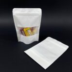 ⁦مجموعة اظرف توزيعات متوسطة لون أبيض لؤلؤي عدد 50 ظرف للتوزيعات والمكسرات والقهوة والتوابل⁩ - الصورة ⁦5⁩