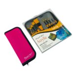 طقم فرش تلوين مع حقيبة حماية 10 أحجام جميع الزوايا