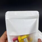 ⁦مجموعة اظرف توزيعات متوسطة لون أبيض لؤلؤي عدد 50 ظرف للتوزيعات والمكسرات والقهوة والتوابل⁩ - الصورة ⁦4⁩