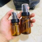 ⁦عبوة بلاستيك فاخرة لون بني تستعمل لوشن و زيوت عبوة 60 & 100 مل⁩ - الصورة ⁦3⁩