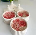 ⁦قالب علبة سكرية مخططة لصنع اشكال الجبس وديكور المنزل WFHM77⁩ - الصورة ⁦4⁩