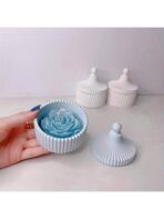 ⁦قالب علبة سكرية مخططة لصنع اشكال الجبس وديكور المنزل WFHM77⁩ - الصورة ⁦3⁩