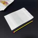 ⁦مجموعة اظرف توزيعات متوسطة لون أبيض لؤلؤي عدد 50 ظرف للتوزيعات والمكسرات والقهوة والتوابل⁩ - الصورة ⁦2⁩