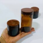 ⁦علب بلاستيك عسلية فاخرة متعددة الاستعمالات لحفظ كامل من الرطوبة والهواء⁩ - الصورة ⁦2⁩