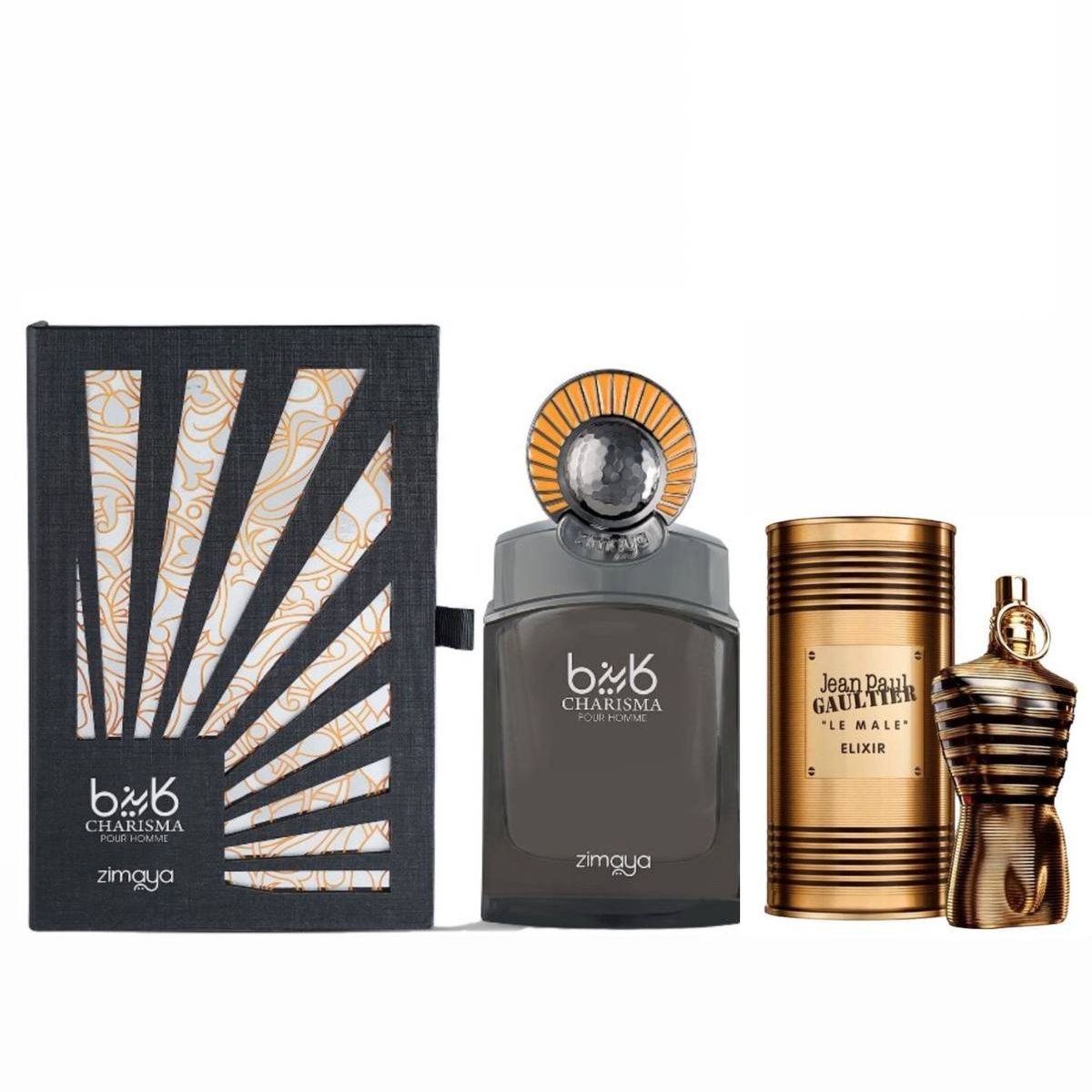 photo_1_2025-01-13_22-29-08 عطر كاريزما من زيمايا رجالي بديل عطر الكسير جون بول الذهبي - 100 مل - الصورة 1