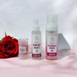 مجموعة روزي للعناية بمنطقة البيكيني غسول & عطر & بالم ستيك