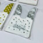 ⁦دستة اكياس رسومات توزيعات ربطة حجم صغير للمناسبات المختلفة عبوة 50 كيس⁩ - الصورة ⁦2⁩