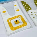 ⁦دستة اكياس رسومات توزيعات ربطة حجم صغير للمناسبات المختلفة عبوة 50 كيس⁩ - الصورة ⁦5⁩