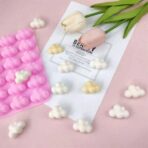 ⁦قالب سيلكون شكل سحابة 36 قطعه لصنع بخور مستكة والشكلاطة WFHM77⁩ - الصورة ⁦5⁩