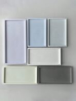 3 قوالب سيلكون مستطيلة لعمل ديكور المنزل WFHM77