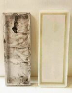 قالب سيلكون مستطيل لصناعة الجبس لديوكور المنزلي WFHM77