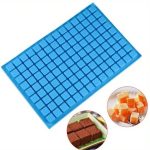 قالب سيلكون مربع 126 تجويف قلب صغير متعدد الاستخدمات لصنع بخور المستكة والحلوى WFHM77