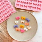 قالب سلكون لشكل فيونكة صغيرة 36 تجويف WFHM77