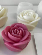 ⁦قالب سيلكون وردة لديكور وباقات الورد الشمع WFHM77⁩ - الصورة ⁦2⁩