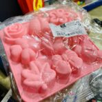 ⁦قالب سيليكون ثلاثي الابعاد اشكال زهور وحلوى لصنع الشكلاطة وتزيين الكيك⁩ - الصورة ⁦6⁩