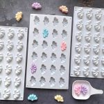 قالب سيليكون MA93 شكل ورقة نبات البرسيم 24 فتحه لصنع الحلوى و بخور مستكة والكعك