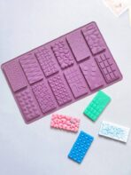 قالب صنع الشكلاطة 12 قطعه توزيعات الاطفال من الشوكلاتة والحلوى وديكور الكعك MA93