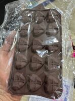 ⁦قالب سيليكون شكل قلب لصنع حبات الشكلاطة 15 فتحه ثلاثي الابعاد  للتوزيعات في المناسبات MA93⁩ - الصورة ⁦3⁩