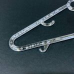 ⁦علاقة ملابس كرستال 6 قطع تصميم راقي للمنزل ديكور⁩ - الصورة ⁦3⁩