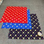 ⁦بخشة رمضان ترند ، تصميم هلال وردة ، مفرش جلوس وطاولة 3 الوان⁩ - الصورة ⁦3⁩