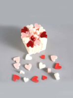 ⁦قالب سيليكون شكل قلب صغير و كبير 28 كبير ، 28 صغير لصنع الحلويات و بخور مستكه MA93⁩ - الصورة ⁦7⁩