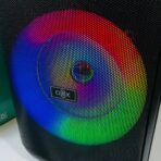 ⁦مكبر صوت بلوتوت مع مايك سبيكر قوة 20 وات درجة اولى مع اضاءة RGB متغيرة⁩ - الصورة ⁦2⁩