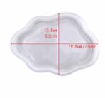 ⁦فالب غيمة حجم متوسط لصنع الجبس والديكور تصميم سحابة WFHM77⁩ - الصورة ⁦2⁩