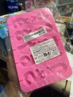 ⁦قالب سيلكون بشكل ارقام لزينة الكيكة Happy لزينة الشمع والكيك MA93⁩ - الصورة ⁦4⁩