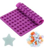 ⁦قالب سيليكون بشكل نجمه  MA93  لصنع مستكة البخور و والحلوى و الجيلي 112 تجويف⁩ - الصورة ⁦3⁩