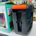 ⁦مكبر صوت بلوتوت مع مايك سبيكر قوة 20 وات درجة اولى مع اضاءة RGB متغيرة⁩ - الصورة ⁦5⁩