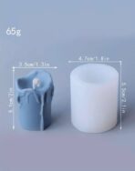 ⁦قالب علي شكل شمعة لعمل الديكور شمعدان وتوزيعات الهدايا WFHM77⁩ - الصورة ⁦4⁩