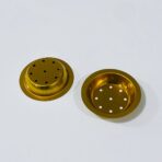 ⁦صفاي بخارة مقاس 6.5 سم لون ذهبي WFHM77⁩ - الصورة ⁦3⁩