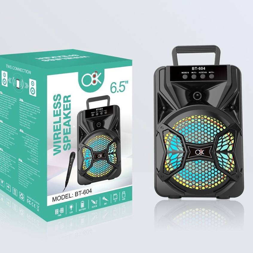 photo_4_2025-02-10_20-15-42 مكبر صوت بلوتوت مع ميكروفون صوت صافي وواضح - الصورة 1