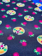 ⁦بخشة رمضان ترند ، تصميم هلال وردة ، مفرش جلوس وطاولة 3 الوان⁩ - الصورة ⁦8⁩