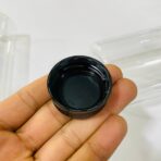 ⁦علب فارغة بلاستيك غطاء اسود شيشة متعددة الاستعمالات عبوة - ربع / نصف / لتر للمناسبات والافراح⁩ - الصورة ⁦6⁩