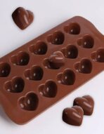 ⁦قالب شكلاطة على شكل قلب ثلاثي الابعاد لتزيين الكيكات ولصنع شوكلاتة الترحيب بالضيوف MA93⁩ - الصورة ⁦3⁩