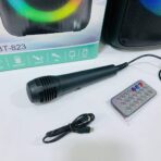 ⁦مكبر صوت بلوتوت مع مايك سبيكر قوة 20 وات درجة اولى مع اضاءة RGB متغيرة⁩ - الصورة ⁦6⁩