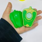 ⁦لعبة مطبخ تقطيع الفواكه و الخضروات مع طاجين ,القابلة لأعادة اللصق , 9 قطع⁩ - الصورة ⁦7⁩