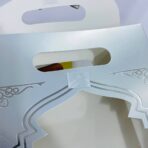 ⁦مجموعة اكياس توزيعات فاخرة شفافه من الوسط للمناسبات و الأفراح عدد 10 اكياس⁩ - الصورة ⁦2⁩