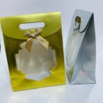 ⁦مجموعة اكياس توزيعات فاخرة شفافه من الوسط للمناسبات و الأفراح عدد 10 اكياس⁩ - الصورة ⁦6⁩