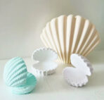 قالب علي شكل صدفة البحر مفتوحة لصب الحبس WFHM77