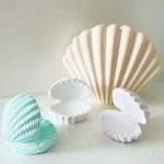 قالب علي شكل صدفة البحر مفتوحة لصب الحبس WFHM77