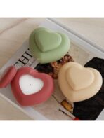 قالب سيلكون شكل قلب لصب الجبس WFHM77