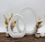 ⁦3 قطع قالب شكل بيضاوي لصب الجبس والرايزن WFHM77⁩ - الصورة ⁦2⁩