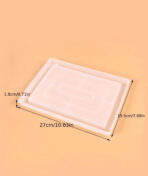 ⁦قالب سيلكون مربع لصب الجبس WFHM77⁩ - الصورة ⁦3⁩